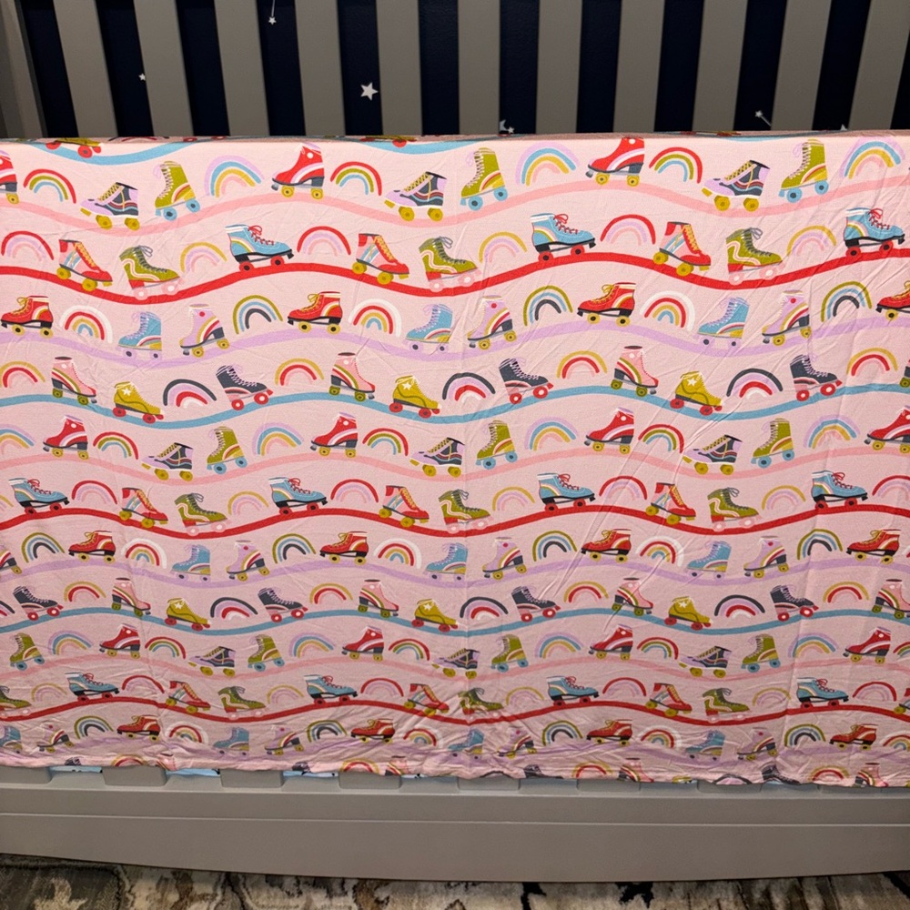 LS Retro Rollerskates Swaddle